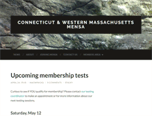 Tablet Screenshot of cwm.us.mensa.org