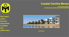 Desktop Screenshot of coastalcarolina.us.mensa.org