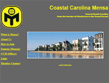 Tablet Screenshot of coastalcarolina.us.mensa.org