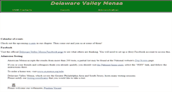 Desktop Screenshot of dvm.us.mensa.org