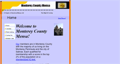 Desktop Screenshot of monterey.us.mensa.org