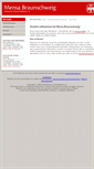 Mobile Screenshot of braunschweig.mensa.de