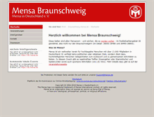 Tablet Screenshot of braunschweig.mensa.de