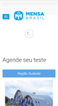 Mobile Screenshot of mensa.com.br
