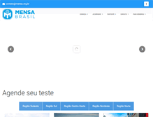 Tablet Screenshot of mensa.com.br