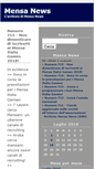 Mobile Screenshot of news.mensa.it