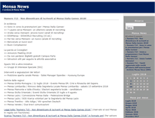 Tablet Screenshot of news.mensa.it