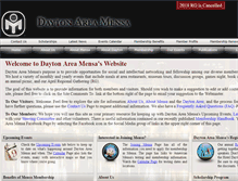 Tablet Screenshot of dayton.us.mensa.org
