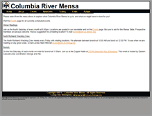 Tablet Screenshot of columbiariver.us.mensa.org