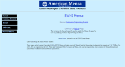 Desktop Screenshot of ewni.us.mensa.org