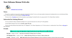 Desktop Screenshot of neworleans.us.mensa.org