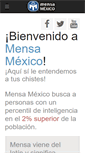 Mobile Screenshot of mensa.org.mx