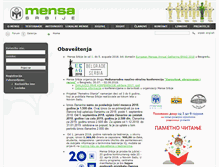 Tablet Screenshot of mensa.rs