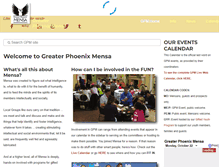 Tablet Screenshot of phoenix.us.mensa.org
