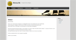 Desktop Screenshot of mensa.be